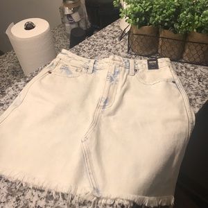 Abercrombie Zoe Vintage A-Line Denim Skirt